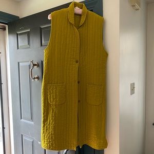 Iridium quilted vest